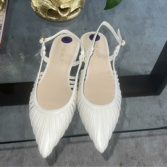 Nine West Densi Pointy Slingback Flats - Picture 5 of 7